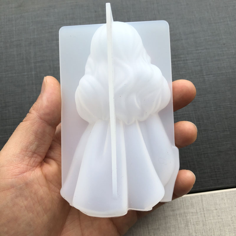 3D Cute Princess Silicone Cand - Candle Making Supplies recension och pris