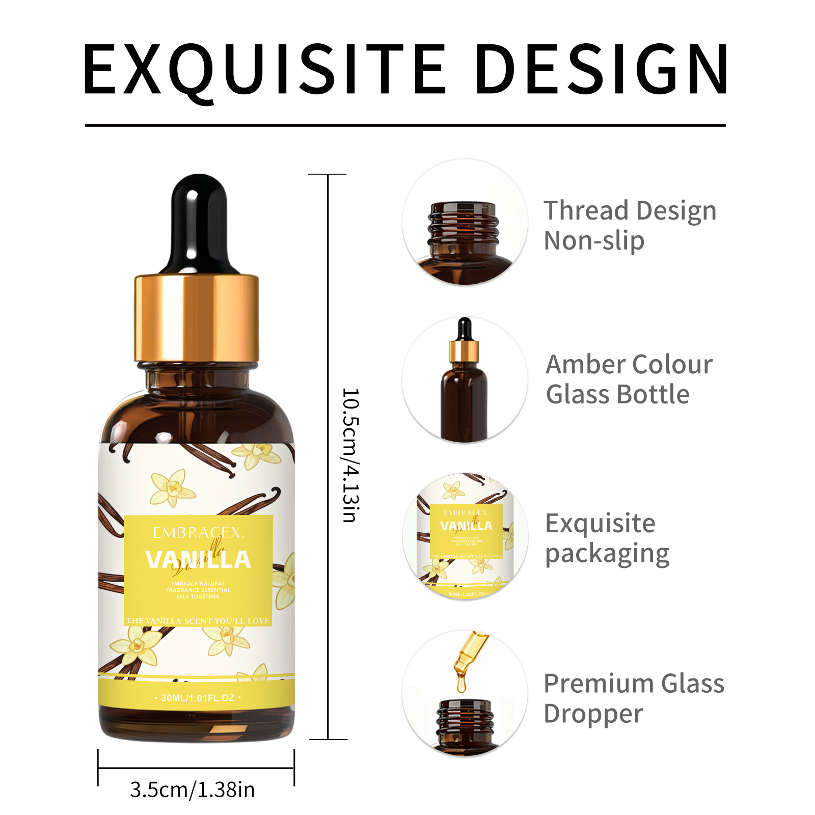 30ml Vanilla Essential Oil For - Candle Making Supplies recension och pris