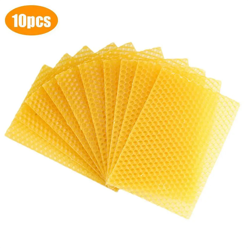 10Pcs Beeswax Sheets Candle Ma - Candle Making Kit Beeswax recension och pris