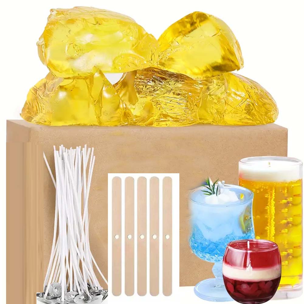 200g Yellow Clear Gel Jelly Wa - Candle Making Kit Wholesale recension och pris