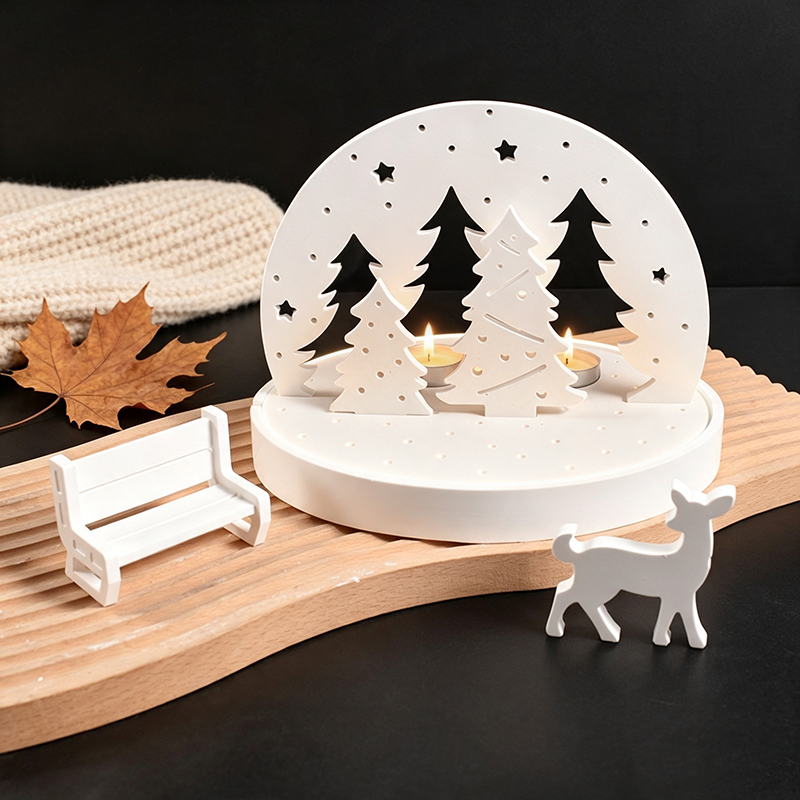 Christmas Elk Tealight Candle  - Candle Making Supplies recension och pris