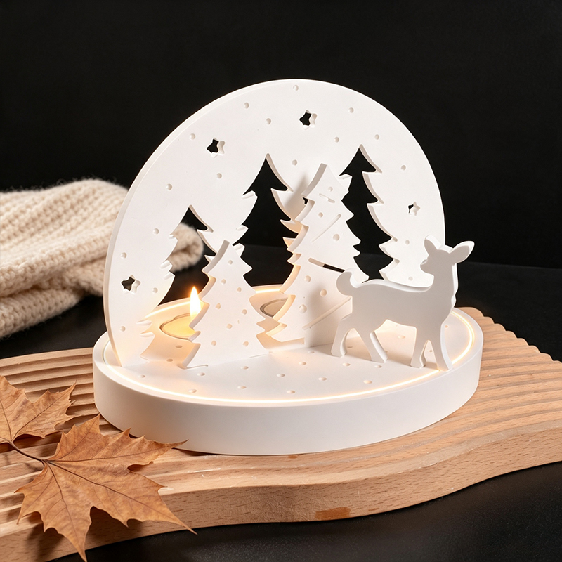 Christmas Elk Tealight Candle  - Candle Making Supplies recension och pris