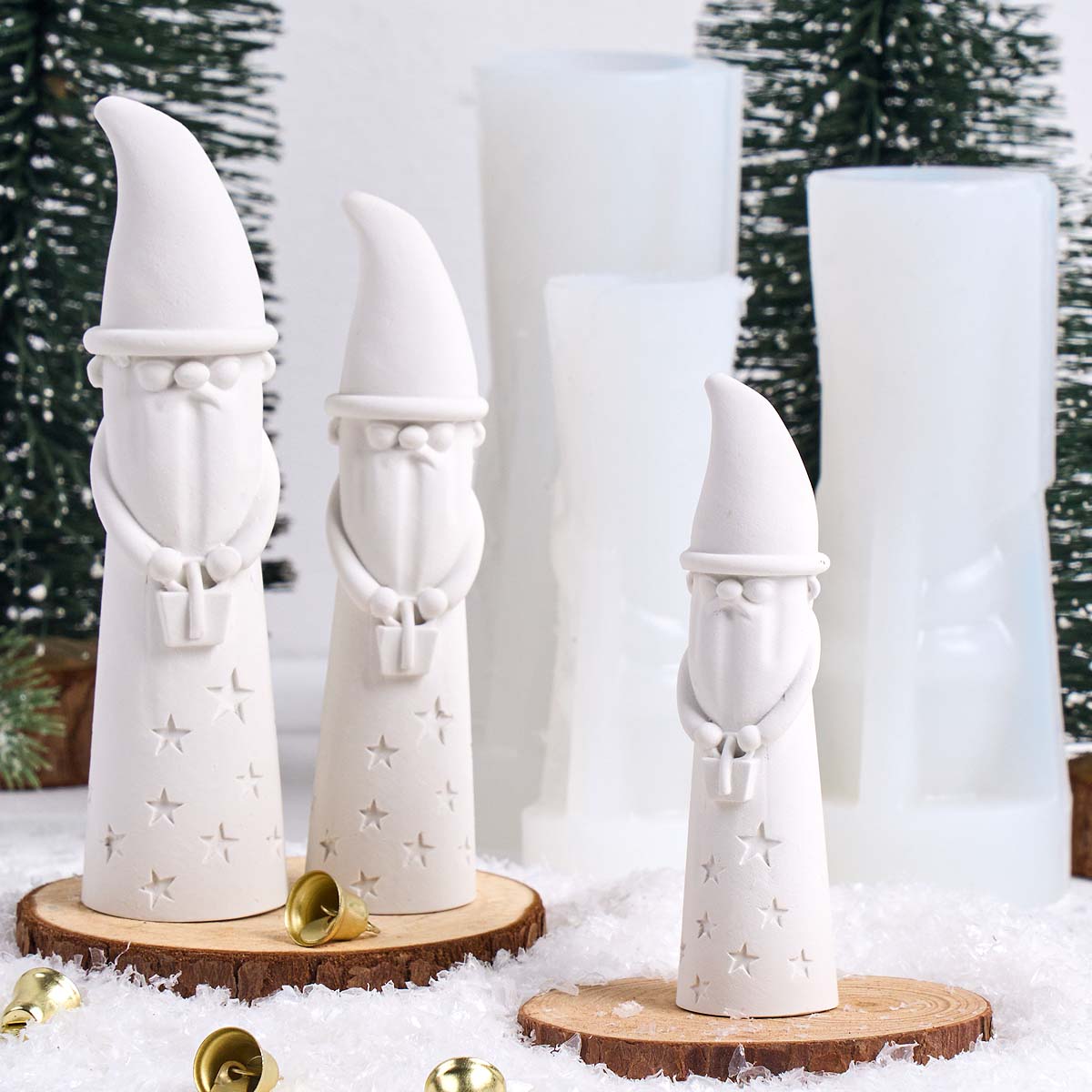 Christmas Ornament Gnome Silic - Xmas Candle Making recension och pris