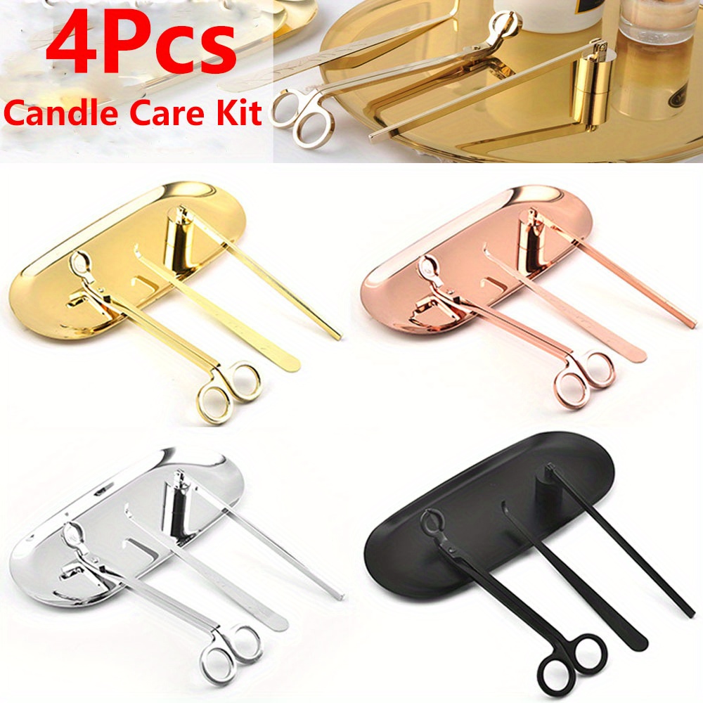 4pcs/set Luxury Candle Care Ki - Candle Making Supplies recension och pris