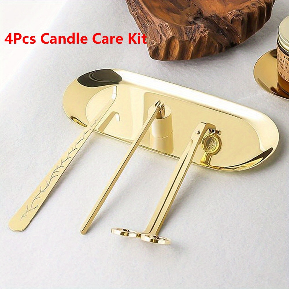 4pcs/set Luxury Candle Care Ki - Candle Making Supplies recension och pris
