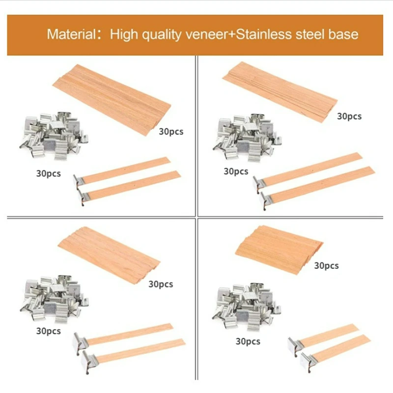 30pcs High Quality Wooden Cand - Candle Making Kit Beeswax recension och pris