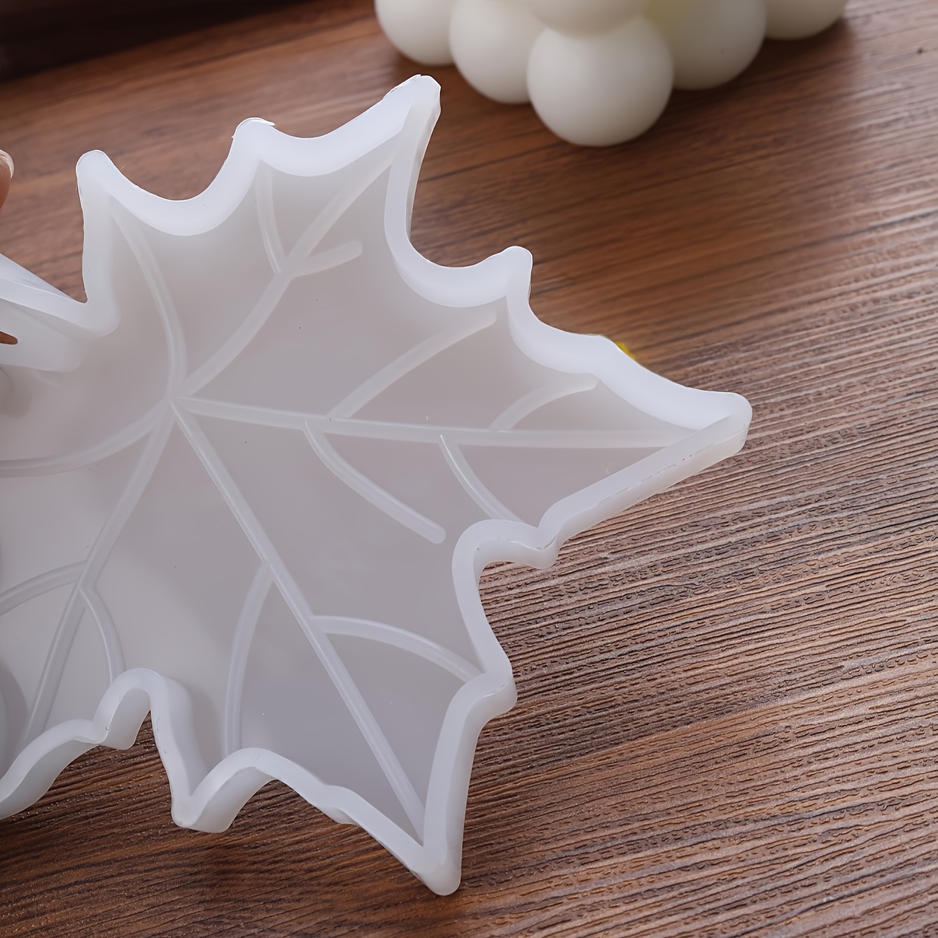 1PC Maple Leaf shaped Silicone - Candle Making Supplies recension och pris