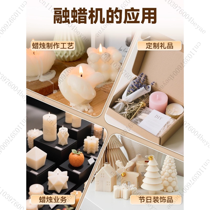 Electric Wax Melter Pot 6L Non - Candle Making Kit Beeswax recension och pris