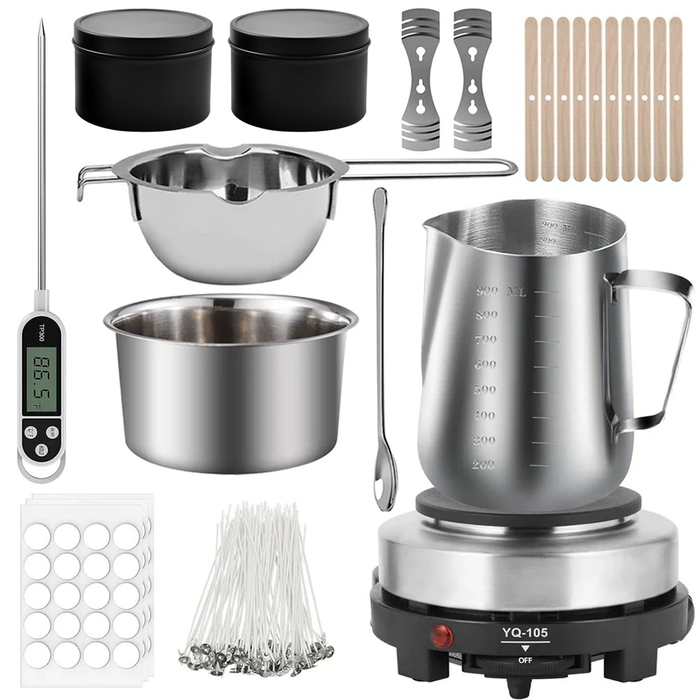 Glintmos DIY Candle Making Kit - Candle Making Supplies recension och pris