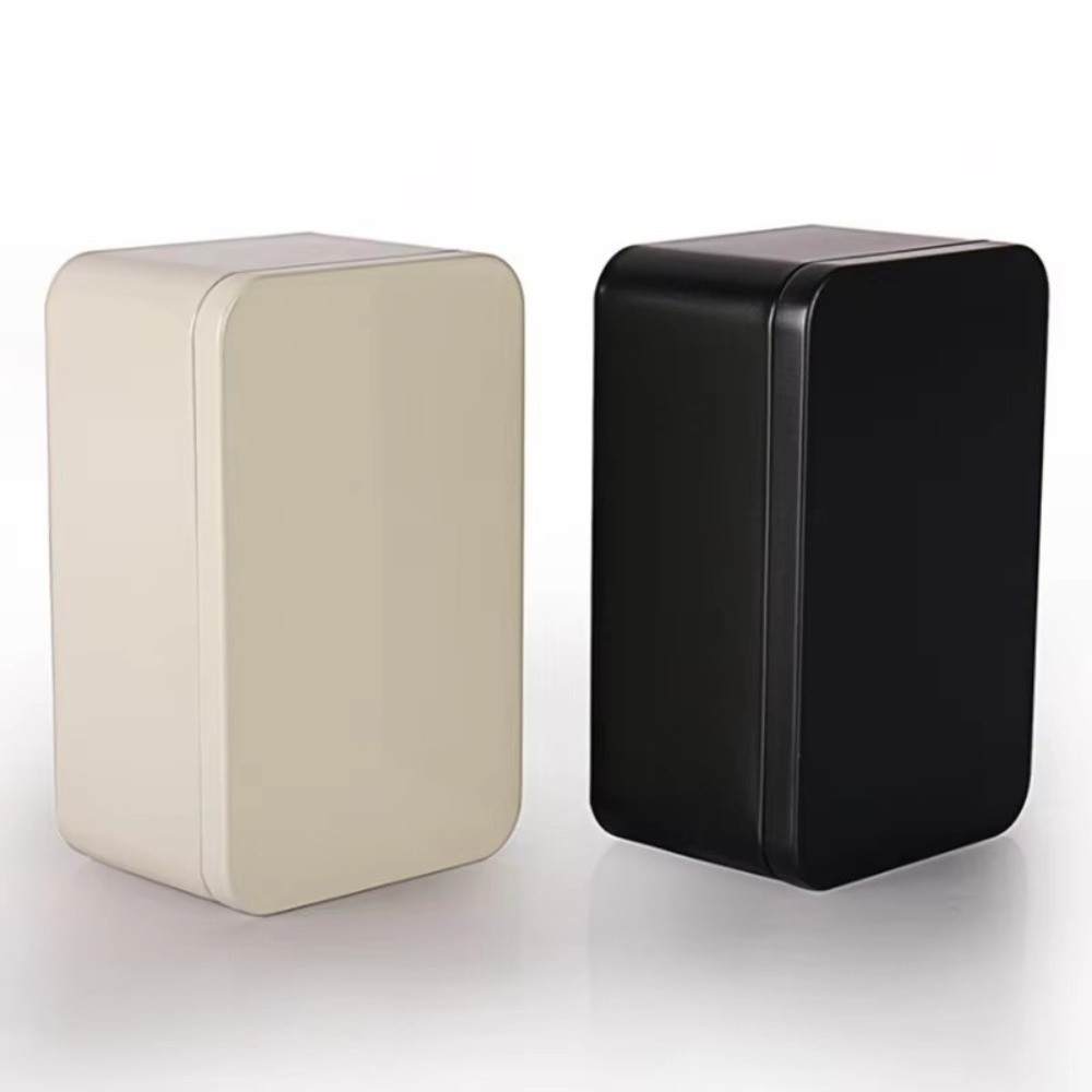 New Solid Color Tin Box Tinpla - Tin Container Lid recension och pris