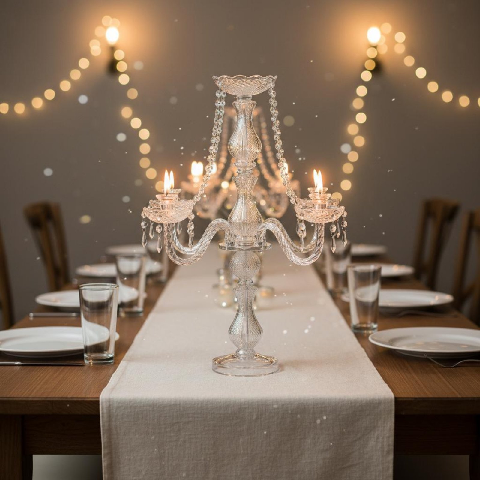 Crystal Candelabra Elegant Wed - Candle Making Supplies recension och pris