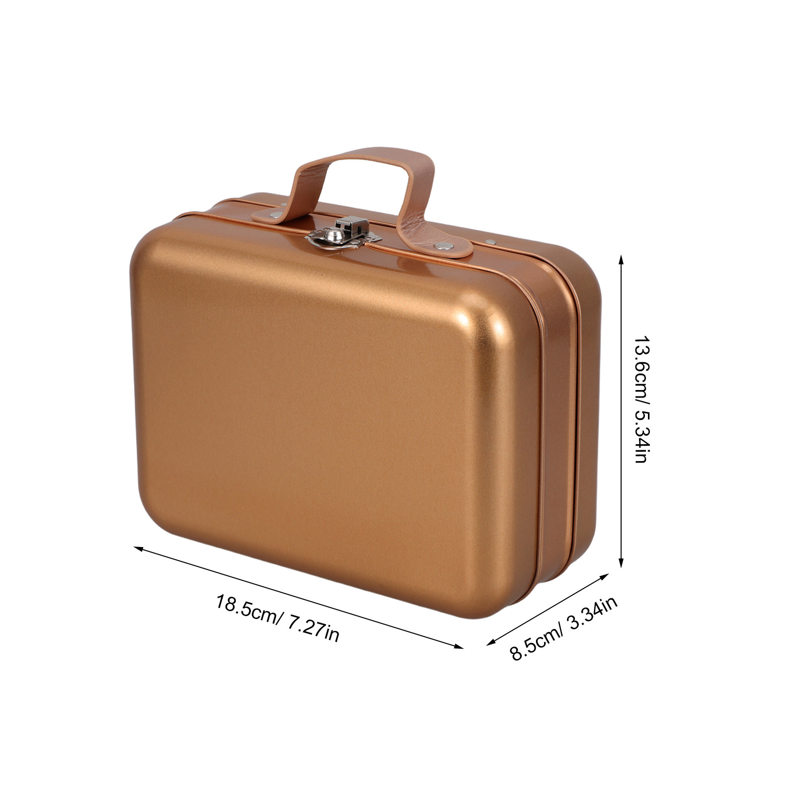 Decorative Metal Tin Storage B - Tin Container Lid recension och pris