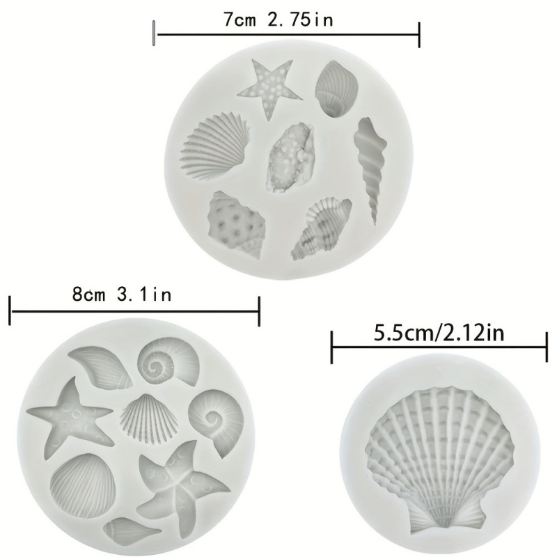 3pcs/set, Shell Mold Set, Irre - Candle Making Kit Wholesale recension och pris