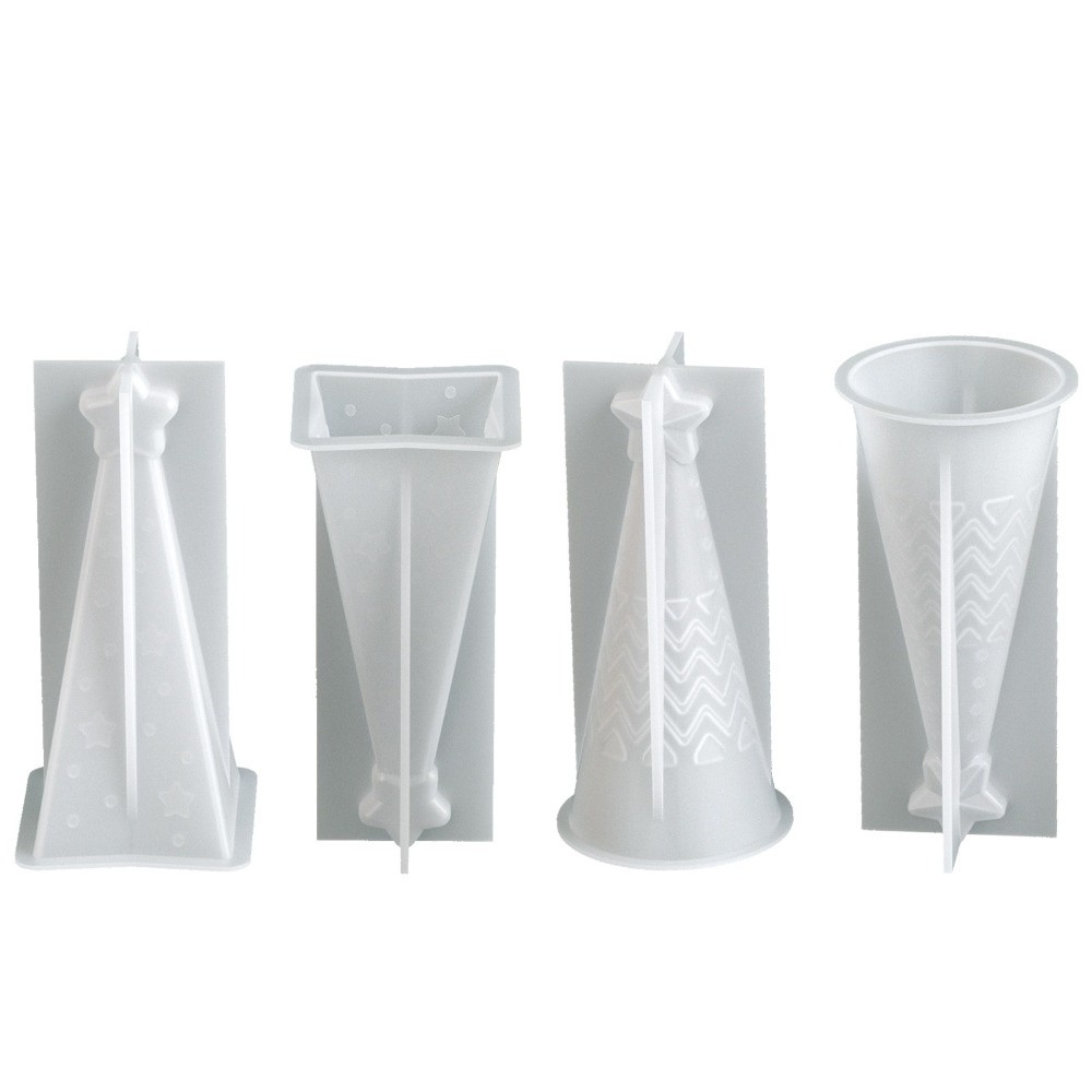 Silicone Christmas Cone Candle - Xmas Candle Making recension och pris