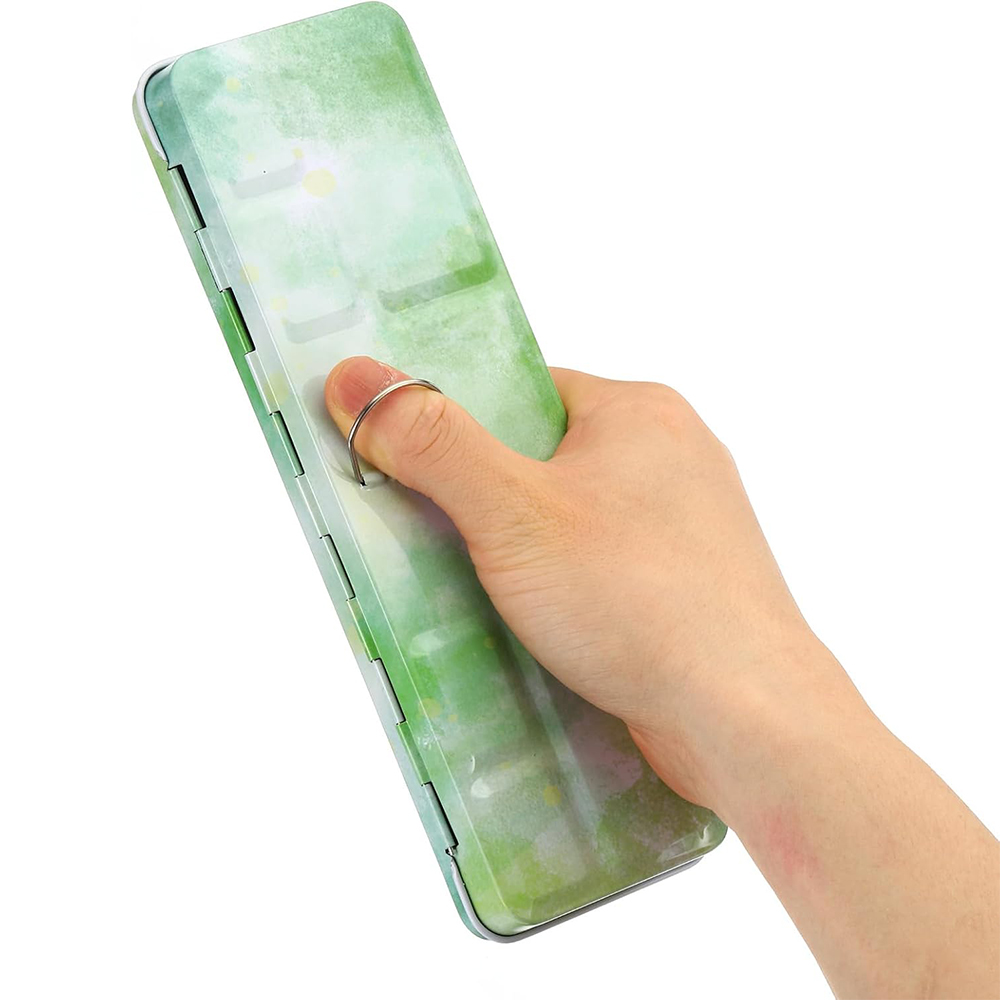 Empty Watercolor Palette, Meta - Tin Container Lid recension och pris