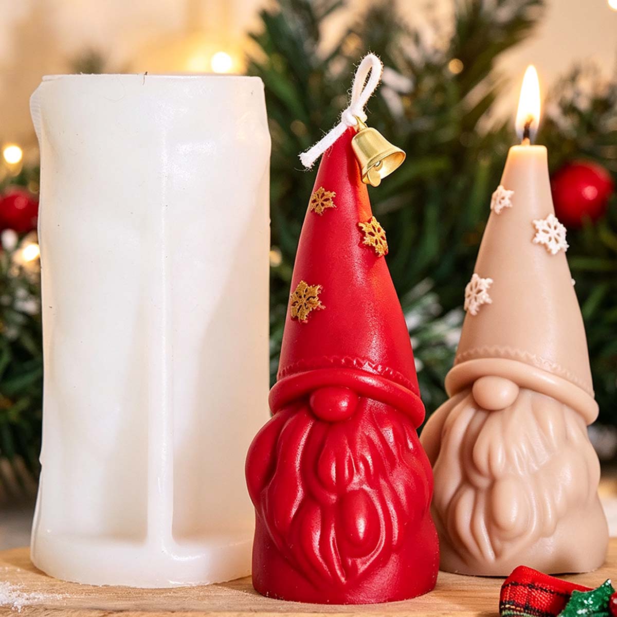 Christmas Ornament Silicone Ca - Xmas Candle Making recension och pris
