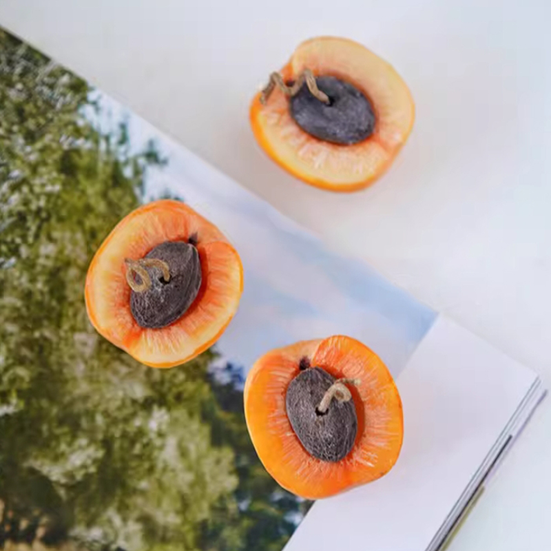 3D Apricot Fruit Candle Silico - Candle Making Supplies recension och pris