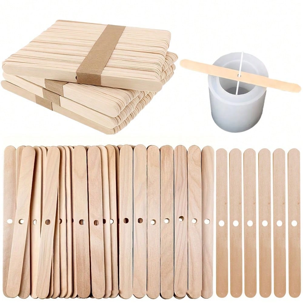 5/10/20/30/50pcs Wooden Candle - Candle Making Kit Wholesale recension och pris