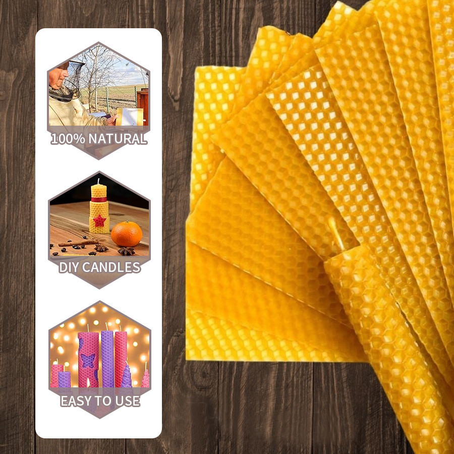 10/20/30pcs Natural Beeswax Sh - Candle Making Kit Beeswax recension och pris