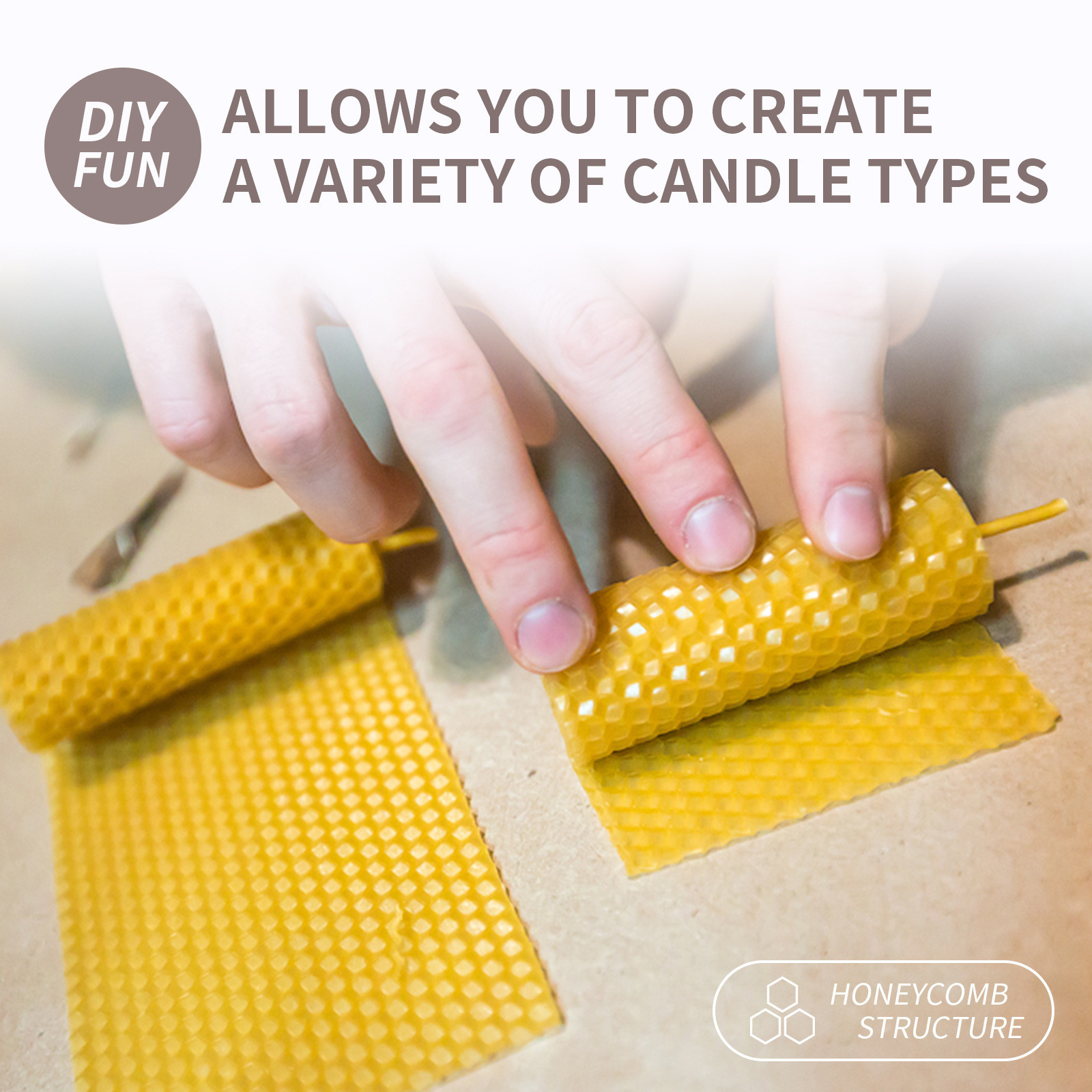10/20/30pcs Natural Beeswax Sh - Candle Making Kit Beeswax recension och pris