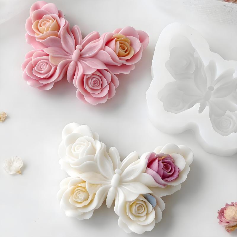 DIY Rose Butterfly Form Silico - Candle Making Supplies recension och pris