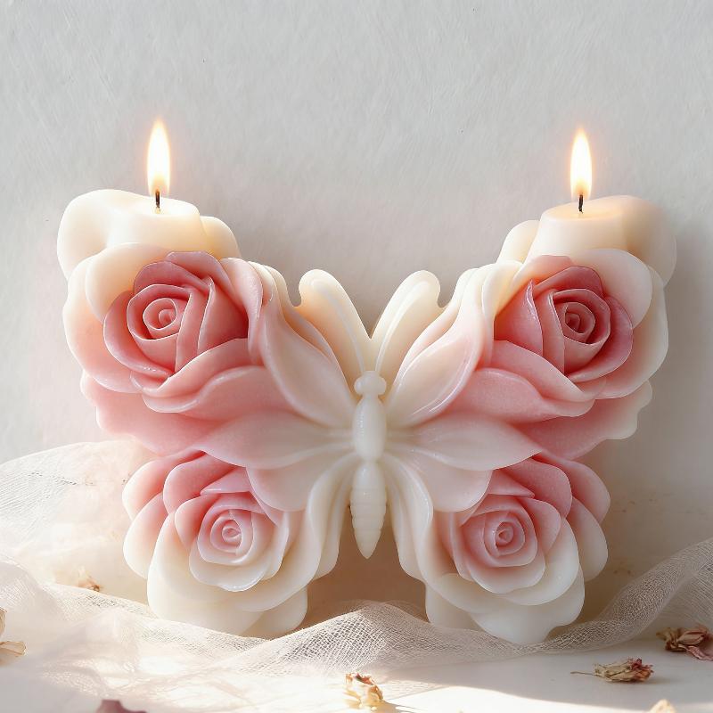 DIY Rose Butterfly Form Silico - Candle Making Supplies recension och pris