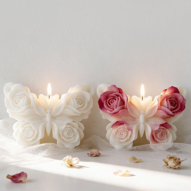 DIY Rose Butterfly Form Silico - Candle Making Supplies recension och pris