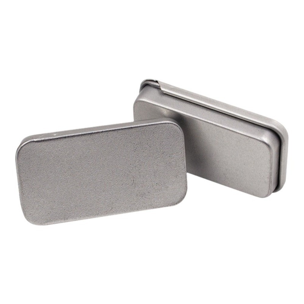 Multi Size Sliding Lid Tin Box - Tin Container Lid recension och pris