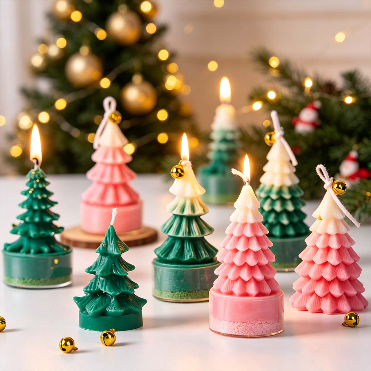 3D Christmas Tree Silicone Can - Xmas Candle Making recension och pris