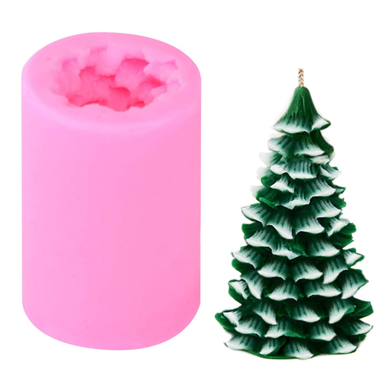 3D Christmas Tree Candle Mold  - Xmas Candle Making recension och pris