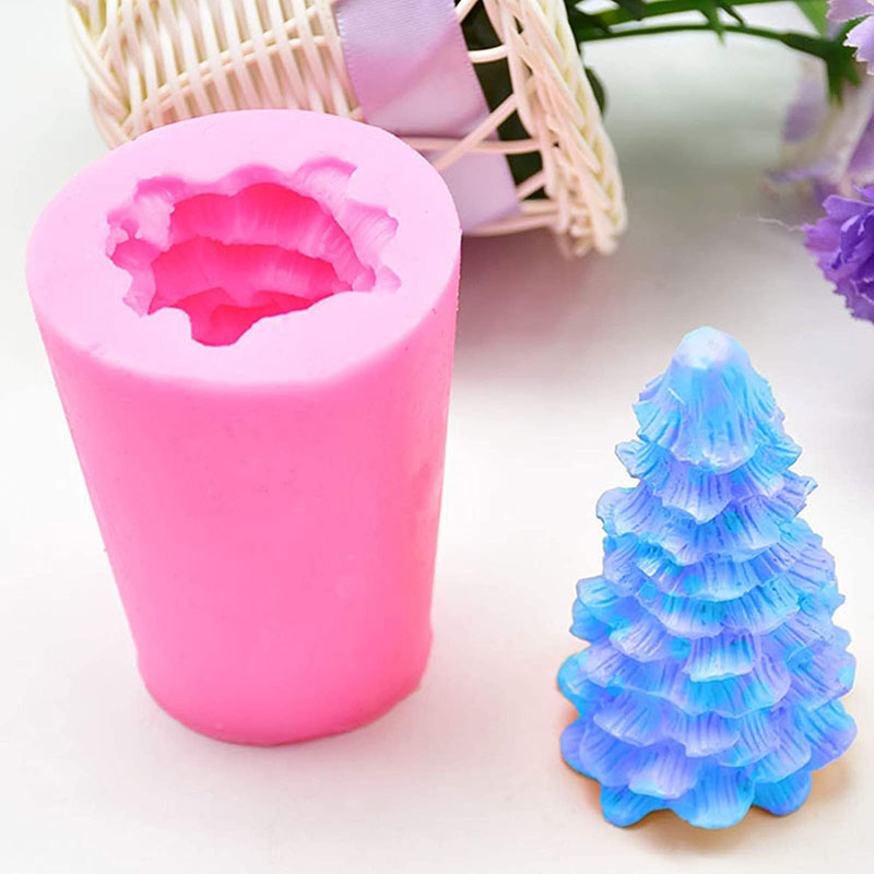 3D Christmas Tree Candle Mold  - Xmas Candle Making recension och pris