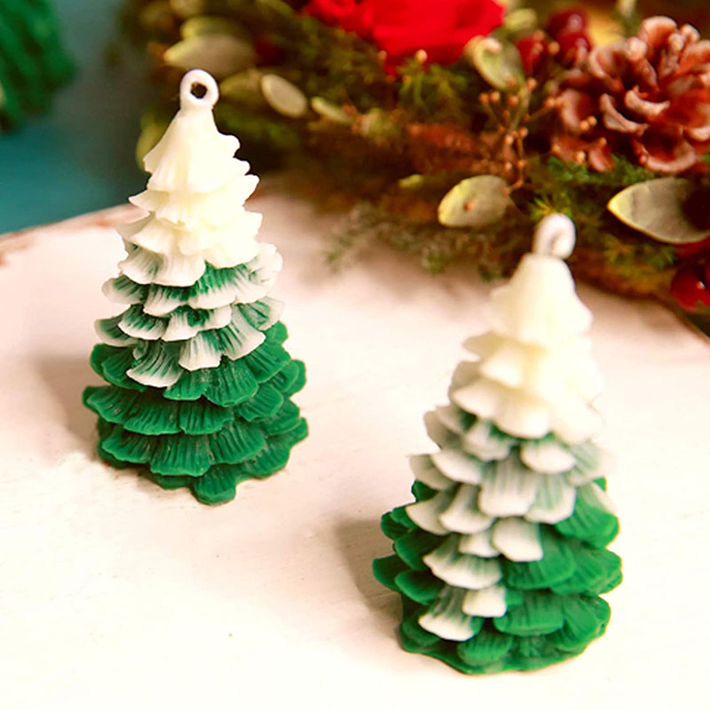 3D Christmas Tree Candle Mold  - Xmas Candle Making recension och pris