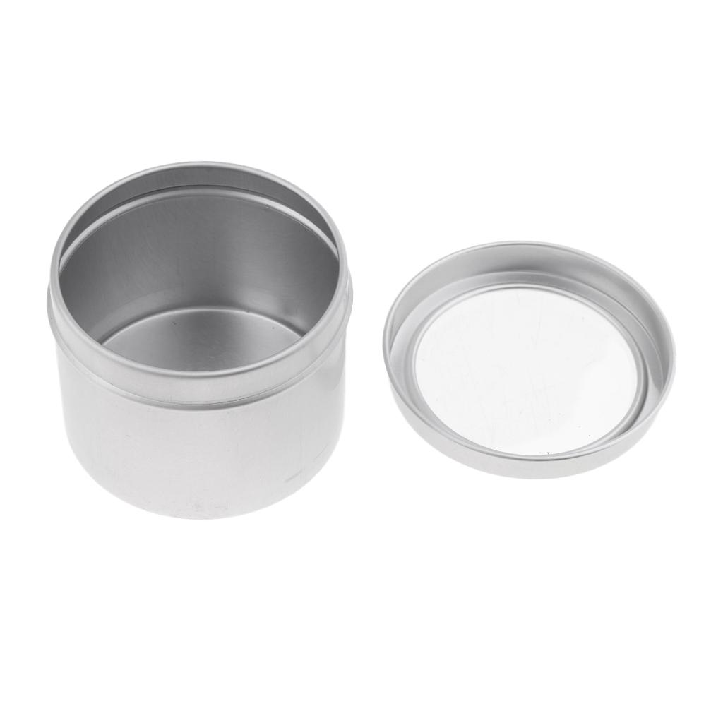 Empty Cosmetic Jars Aluminum T - Tin Container Lid recension och pris